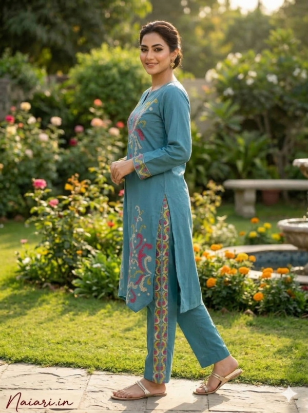 Powder Blue 2 Pc Set